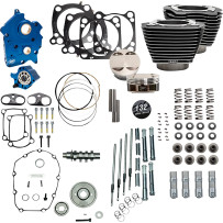 132" Power Package — 132", 4.320", 11:1, Gear, Black Granite