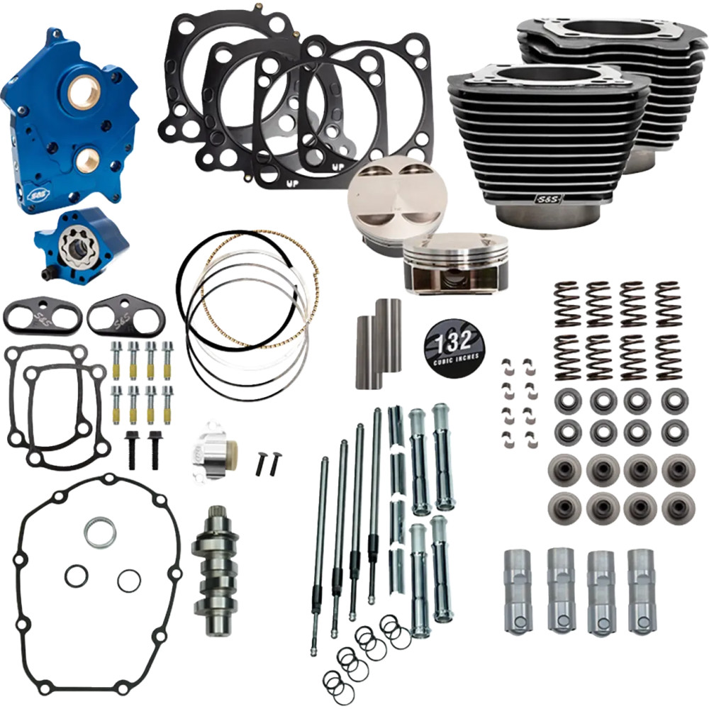 132" Power Package — 4.320", 11.0:1, 4.500"