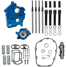 Cam Chest Kit with HPT560 Cam — Chain Drive, Black Pushrod Tubes