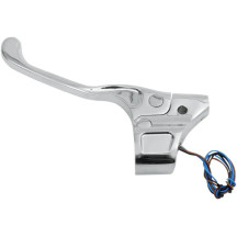 Contour Billet Clutch Lever Assembly — Chrome