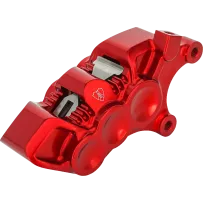 Mono Axial Brake Caliper — 6 Piston, Red, Right, 300 mm, Axial