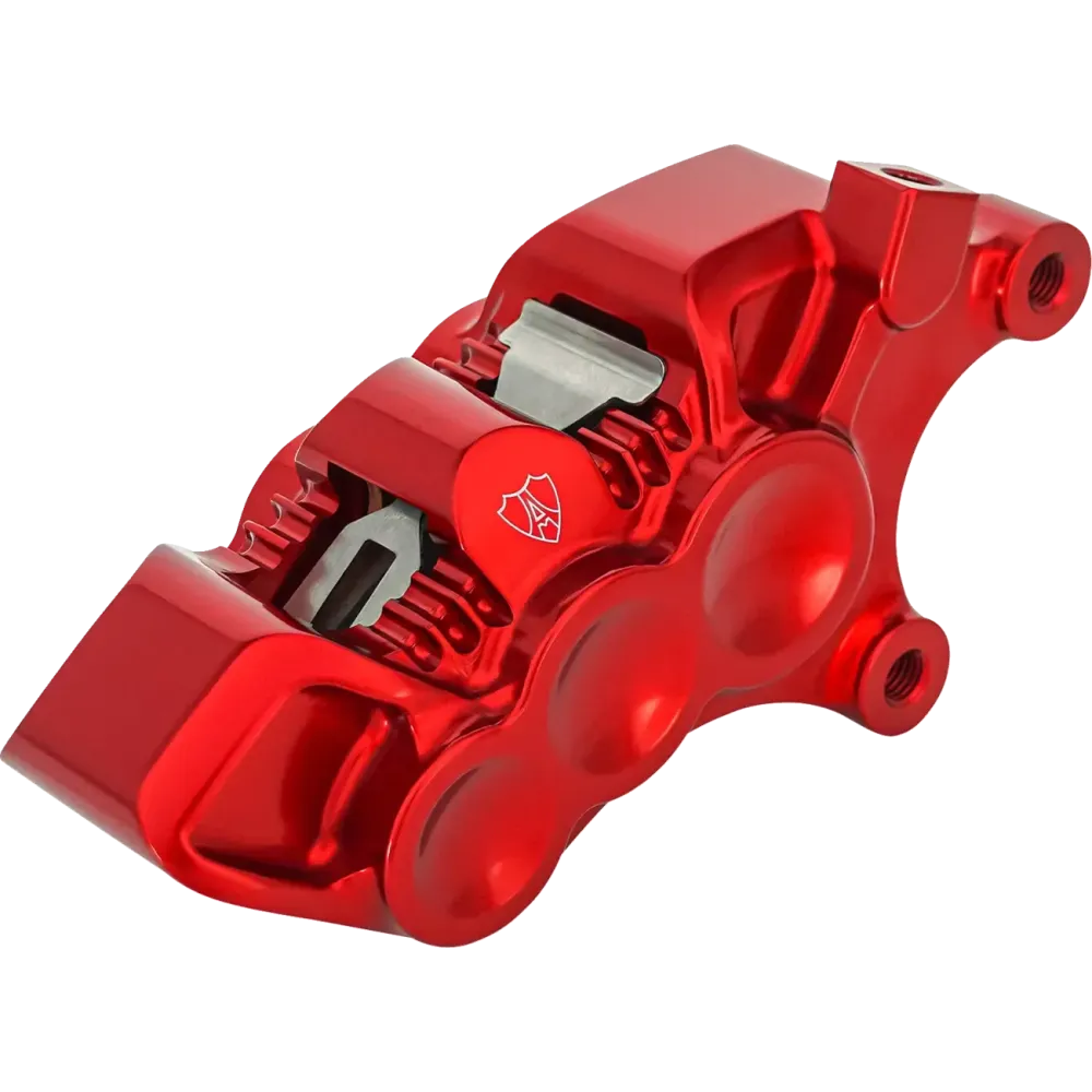 Mono Axial Brake Caliper — 6 Piston, Red, Right, 300 mm, Axial