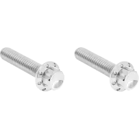 Transmission Side Cover Titanium 12-Point Bolt Cover — Titanium, Polished