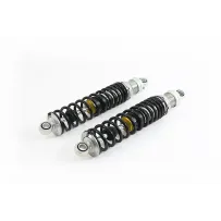 Shock Absorber TTX Flow — 340 mm, Rear, Pair, Black, Silver