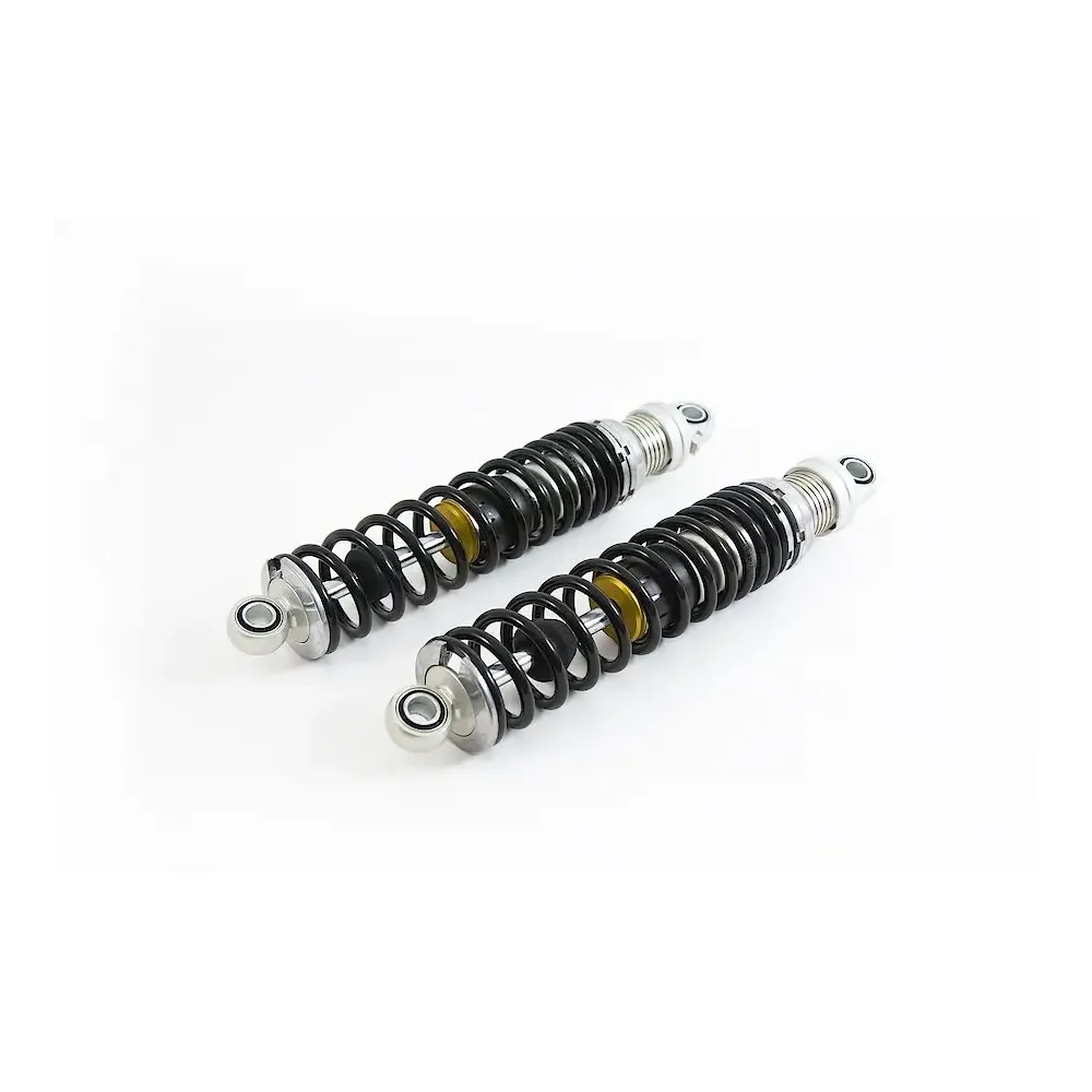 Shock Absorber TTX Flow — 340 mm, Rear, Pair, Black, Silver