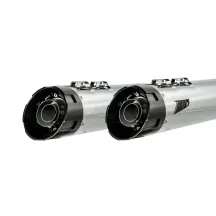 Slip-On Muffler for H-D Tourings E5+ / 25+ — Chrome, Black