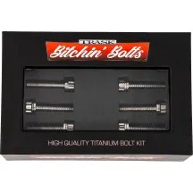 Bitchin' Bolts Lifter Block — For M8 Models, Silver