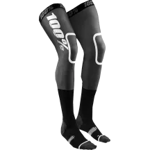 REV Knee Brace Performance Moto Socks — Knee-High, L/XL, Black