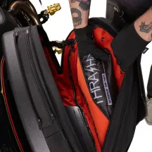 Alforjas deportivas de liberación rápida (60 litros) — Black, par