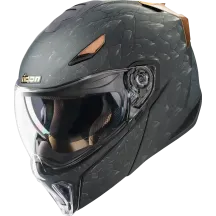 Casco modular Threshold™ Nocturnal 2 — L, negro mate, fibra de vidrio compuesta