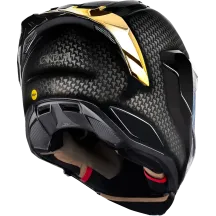 Casco Ultraflite™ Carbon MIPS® — XL, Gold/Black, fibra de carbono, integral