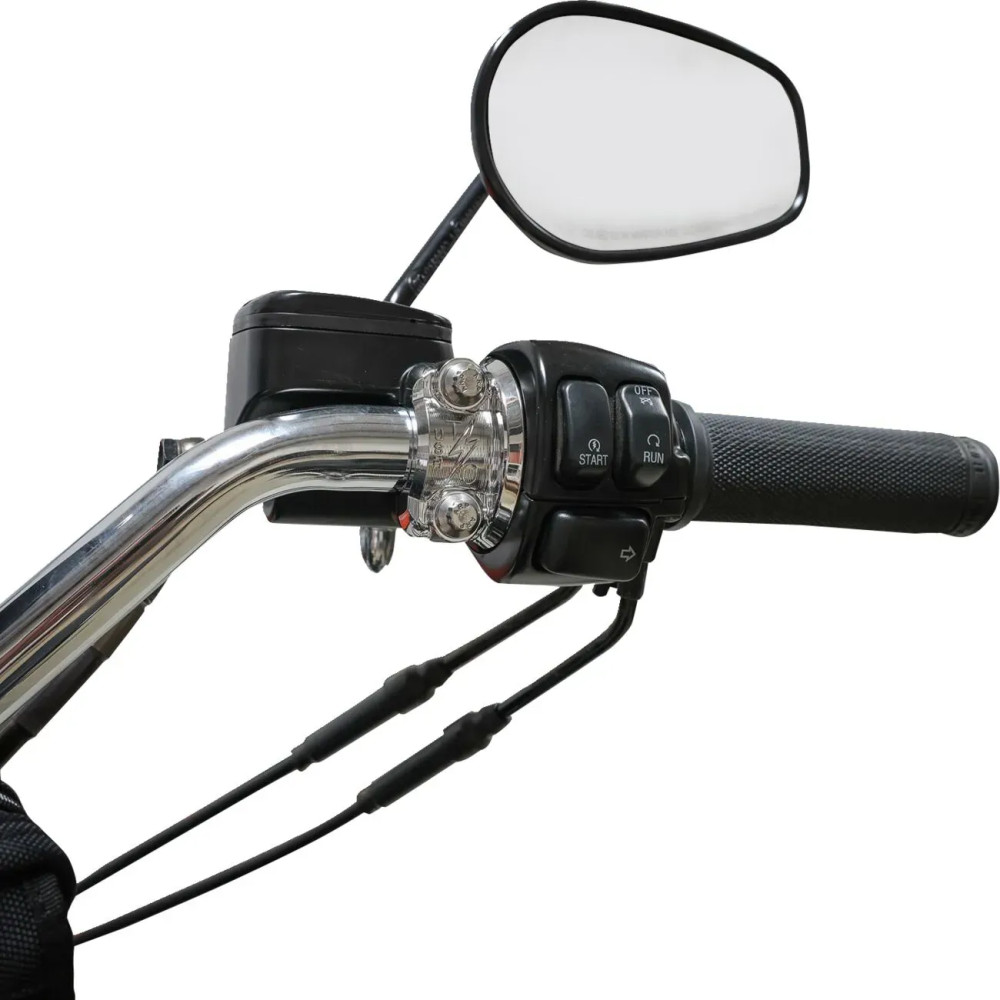 Abrazadera Speedway para percha — izquierda y derecha, cromado