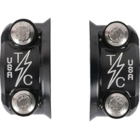 Abrazadera de percha Speedway — izquierda y derecha