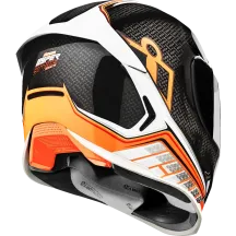 Casco Airframe Pro™ Carbon Hyperstrike — 3XL, Integral, Negro/Naranja/Rojo