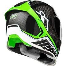 Casco Airframe Pro™ Carbon Hyperstrike — M, negro, verde
