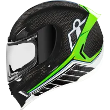 Casco Airframe Pro™ Carbon Hyperstrike — L, negro, verde
