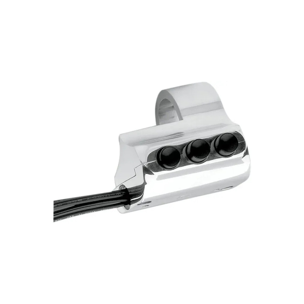 Contour Billet Handlebar Switch — Right, 25.4 mm (1"), Chrome