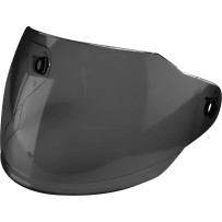 Scuzzi Helmet Shield — Smoke, One Size