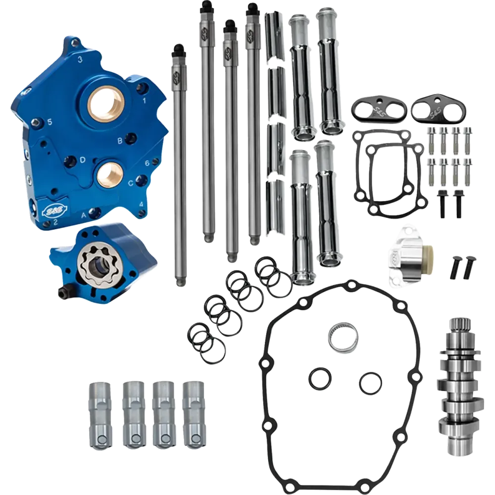 Cam Chest Kit for M8 — Chain Drive, 496 Series, Water Cooled