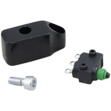 Control Switch Housing — Left, Right, Black anodized
