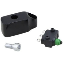 Control Switch Housing — Left, Right, Black anodized