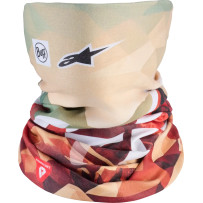 Buff® Peaks PrimaLoft® Neck Tube — One Size, Brown/Green/Red/Tan/White