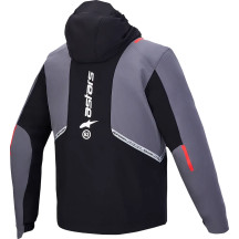 Chaqueta C-5 Drystar® — L, negro, rojo, gris