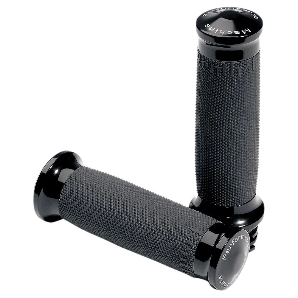 Contour Renthal Wrapped Grips — 1" handlebar, black anodized