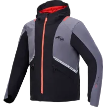 Chaqueta C-5 Drystar® — 3XL, Negro, Rojo, Gris, Negro