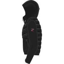 Chaqueta impermeable Therma-Tech — M, negro, lista para Tech-Air®
