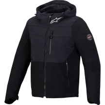 Chaqueta impermeable Therma-Tech — Negra, XL