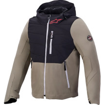 Chaqueta impermeable Therma-Tech — XL, gris/negro