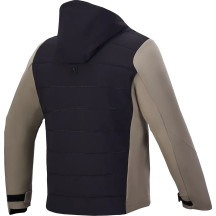Chaqueta impermeable Therma-Tech — XL, gris/negro
