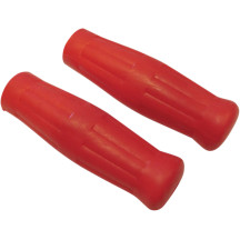 Custom Rubber Radial Grips — 25.4 mm (1 in), 13 cm (5-1/8 in), Red