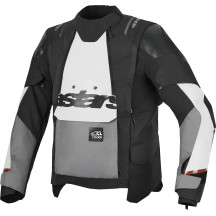 Chaqueta Harok V2 Drystar® — 4XL, negra, gris oscuro