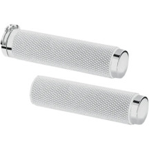 Billet Grips — 25.4 mm (1"), Chrome