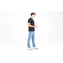 Pantalón Taylor Mono — 40/34, Azul claro, Corte recto
