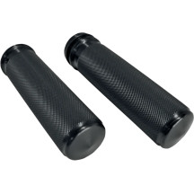 Sensor-Type Knurled Handgrips — 25.4 mm (1 in) fit, Black