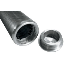 Sensor-Type Knurled Handgrips — 1" handlebar diameter