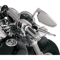 Zombie Grips — 25.4 mm (1") fit, Chrome/Black