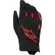 Faster V3 Plasma Drystar® Gloves — M, Black, Fluorescent Red