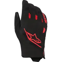 Faster V3 Plasma Drystar® Gloves — XL, Black, Fluorescent Red