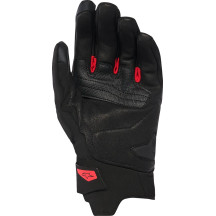 Faster V3 Plasma Drystar® Gloves — 2XL, Black/Fluorescent Red, Short Cuff