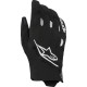 Faster V3 Plasma Drystar® Gloves — M, Black/White, Short Cuff
