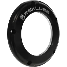 Cubierta Derby Transparente — Negro, Anodizado
