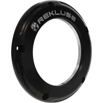 Cubierta Derby Transparente — Negro, Anodizado