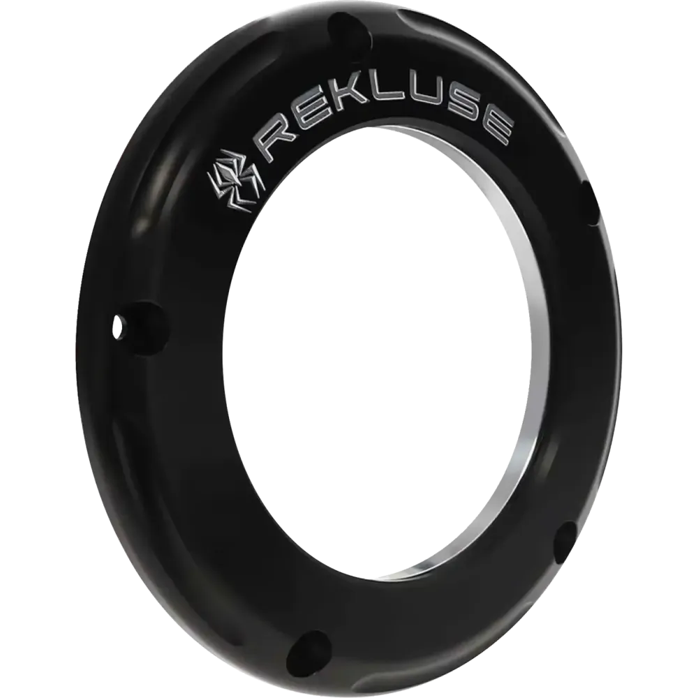 Cubierta Derby Transparente — Negro, Anodizado