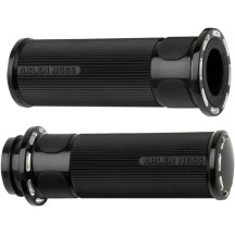 Slot Track Grips — 25.4 mm (1"), anodized black
