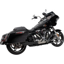 2-into-1 Assault Exhaust System — Black, 2-Into-1 System