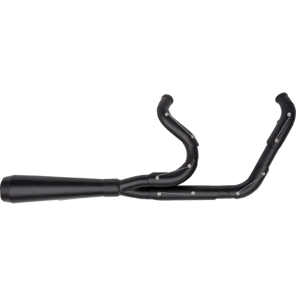 2-into-1 Assault Exhaust System — Black, Stainless Steel